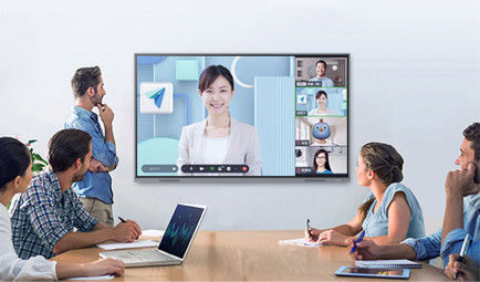 H10S 86» 4K υπέρυθρη διαλογική TV Whiteboard διασκέψεων πινάκων UHD αφής έξυπνη