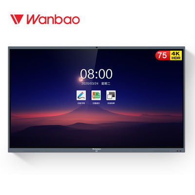 διαλογική επίπεδη οθόνη πινάκων 55inch 65inch 75inch 86inch έξυπνη για τη διάσκεψη