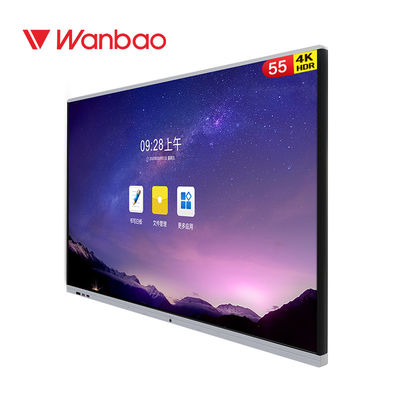 Ευφυής διαλογική επίπεδη οθόνη διπλό OS LCD διαλογικό Whiteboard διασκέψεων