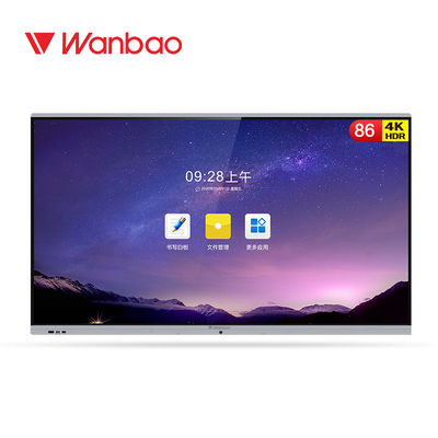 Ευφυής διαλογική επίπεδη οθόνη διπλό OS LCD διαλογικό Whiteboard διασκέψεων