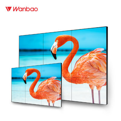 1080P τηλεοπτική λύση επιτροπών τοίχων TV LCD 55 έξοχες στενές Bezel ίντσας οδηγήσεις