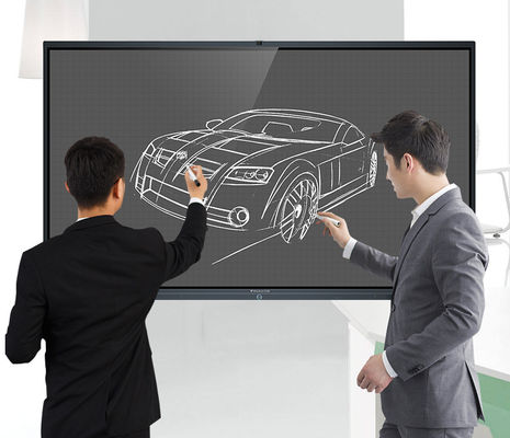 Φορητό έξυπνο διαλογικό Whiteboard 75 86 100 ρευστό γράψιμο ίντσας 0.8ms