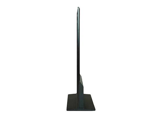 43-65inch Wifi εξαιρετικά λεπτό με τη μετριασμένη ψηφιακή υπαίθρια TV γυαλιού περιστρεφόμενη στάση αγγελιών πάτωμα 65 ίντσας που στέκεται την αφή Kios LCD