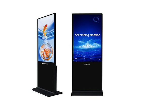 65» μεγάλος εσωτερικός LCD ψηφιακός συστημάτων σηματοδότησης πατωμάτων πίνακας επίδειξης στάσεων LCD διαφημιστικός