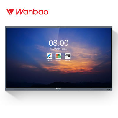 LCD 86 ίντσας διαλογικών επίπεδης οθόνης πολυ αφής οθόνης διαλογικών έξυπνων οδηγήσεων πινάκων
