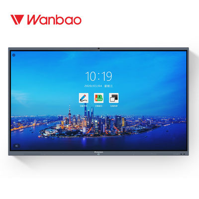LCD 86 ίντσας διαλογικών επίπεδης οθόνης πολυ αφής οθόνης διαλογικών έξυπνων οδηγήσεων πινάκων