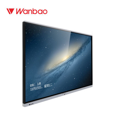 4K ο τοίχος οθόνης αφής τοποθέτησε διαλογικό Whiteboard για την τάξη