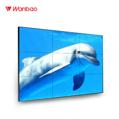 46 ίντσα έξοχο LCD που συνδέει στενό Bezel 6.3mm οθόνης τοίχος TV 3x3 LCD