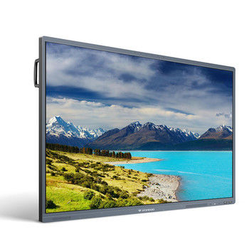 Ευφυής διαλογική επίπεδη οθόνη IR LCD ασύρματη αφή δάχτυλων 100 ίντσας