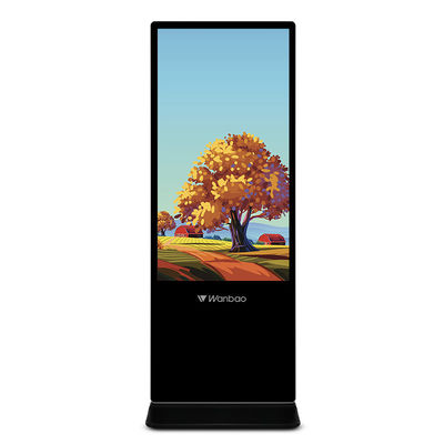 43» αρρενωπή στάση πατωμάτων του Media Player συστημάτων σηματοδότησης διαφήμισης ψηφιακή