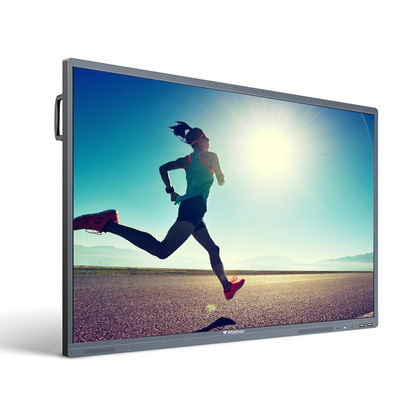 65 ίντσα UHD 4k οδήγησε τη διαλογική αφής οθόνης TV πινάκων οργάνων ελέγχου LCD έξυπνη με το PC όλες σε ένα