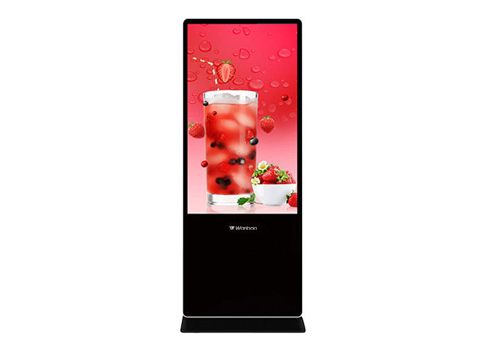 65» μεγάλος εσωτερικός LCD ψηφιακός συστημάτων σηματοδότησης πατωμάτων πίνακας επίδειξης στάσεων LCD διαφημιστικός