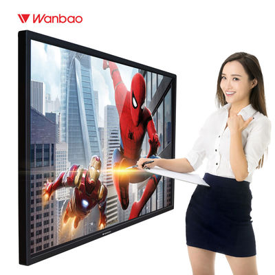 LCD IR όλοι σε μια οθόνη αφής PC μόνιμο περίπτερο πατωμάτων 43 ίντσας